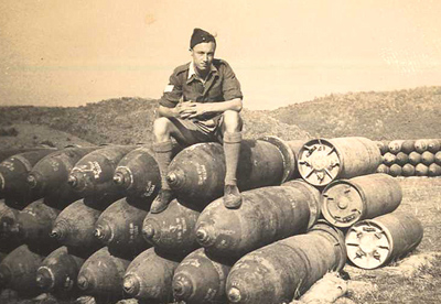 Dad sat on a Bomb Dump